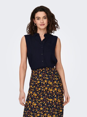 ONLY Blouse 'SECOND' in Blauw
