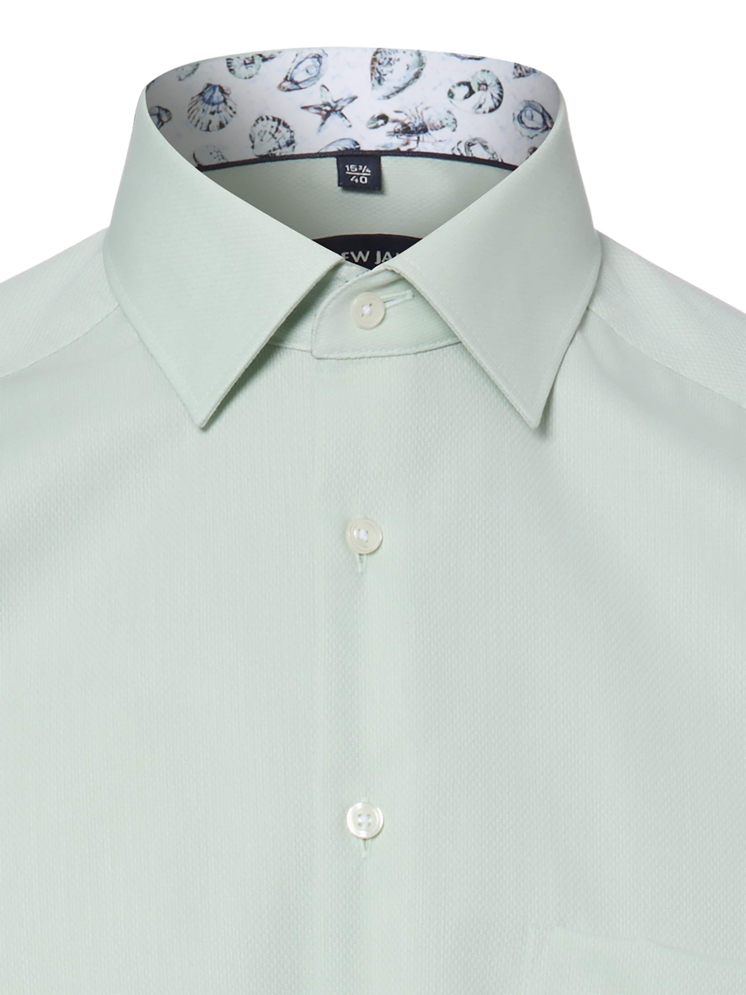 Andrew James Regular Fit Hemd in Grün