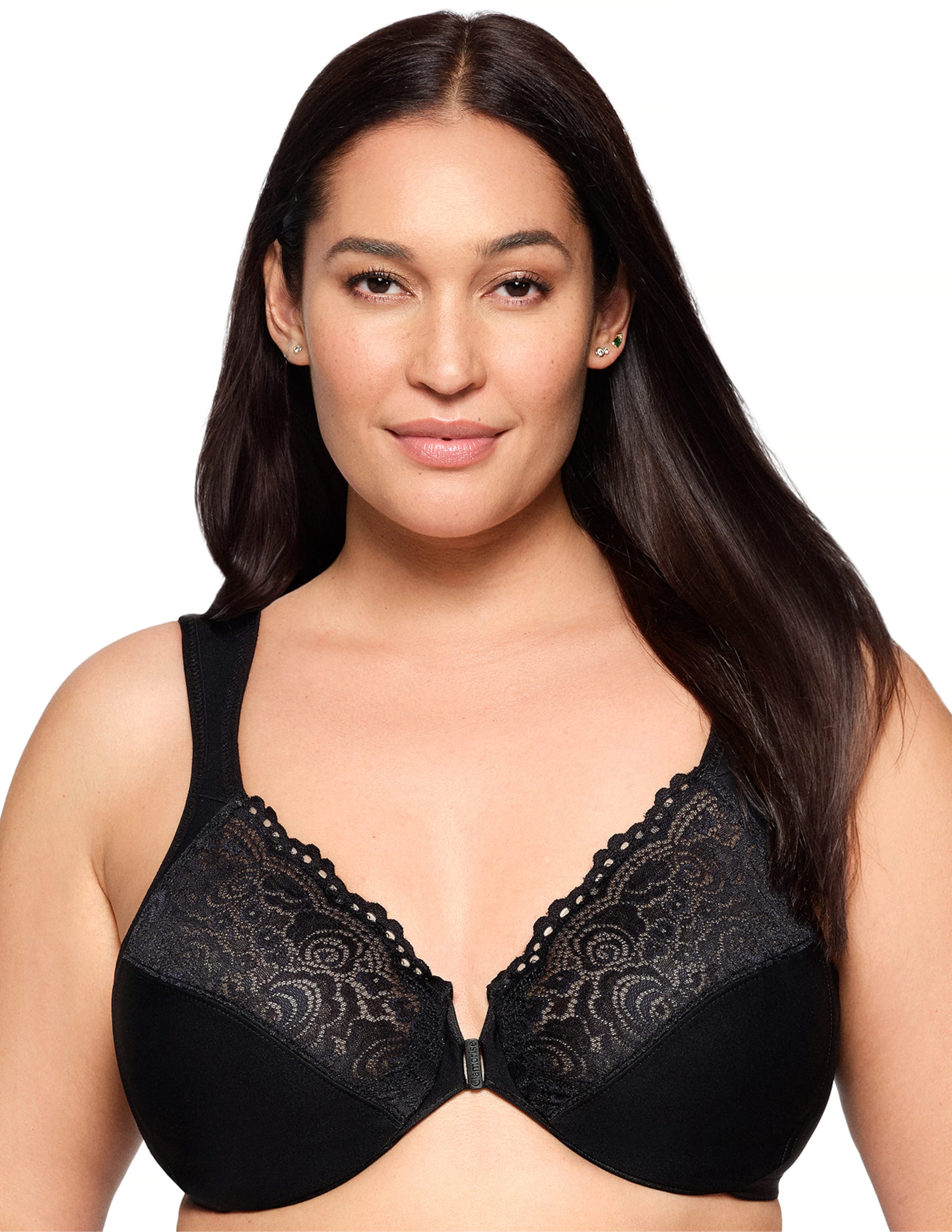GLAMORISE Minimizer in Zwart: voorkant