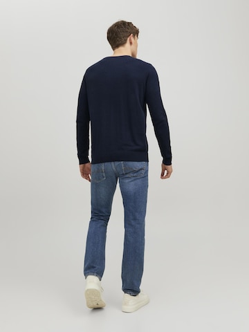 JACK & JONES Pullover 'JJEEmil' in Blau