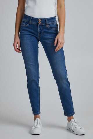 PULZ Jeans Regular Jeans 'PZSUZY' in Blauw: voorkant