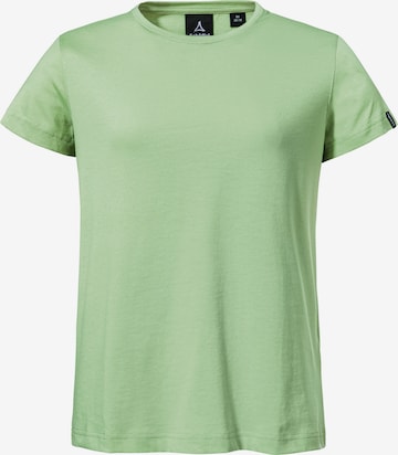 T-shirt fonctionnel 'Collada' Schöffel en vert : devant