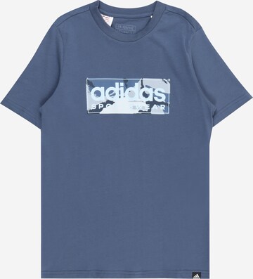 ADIDAS SPORTSWEAR Λειτουργικό μπλουζάκι σε μπλε: μπροστά