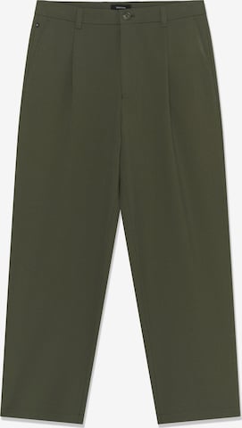 Pantalon à pince 'MAChino' Matinique en vert : devant