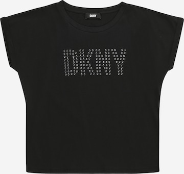 DKNY - Camiseta en negro: frente