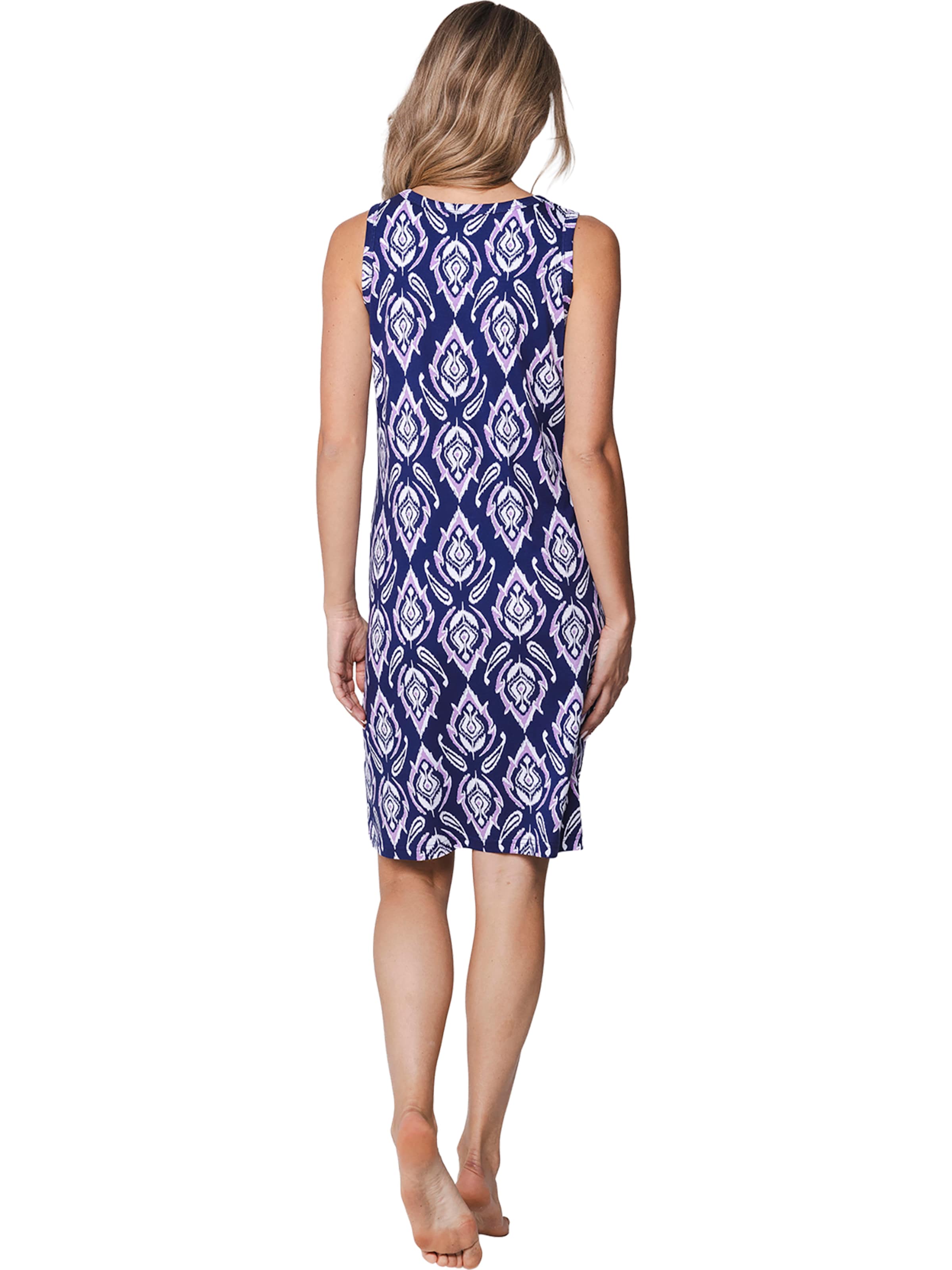Pastunette Nightgown 'Nightdress sleeveless (95 cm)' in Blue