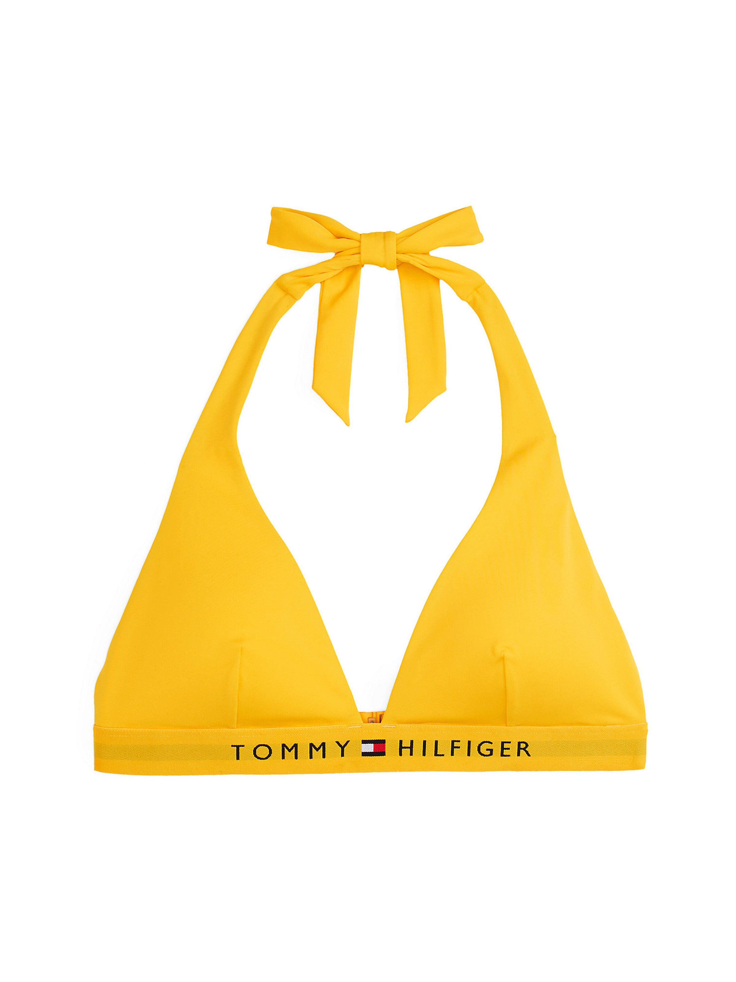 Tommy Hilfiger Underwear Bikini top in Yellow: front