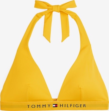 Hauts de bikini Tommy Hilfiger Underwear en jaune : devant