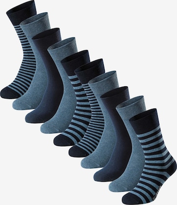SCHIESSER Skarpety w kolorze niebieski: przód