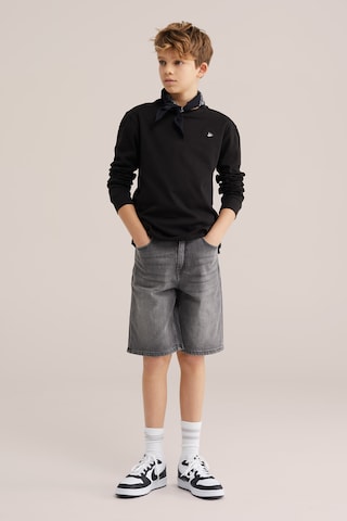 WE FashionSweater majica - crna boja