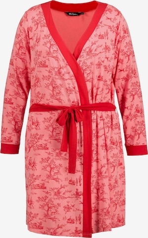 Ulla Popken Dressing gown in Pink: front