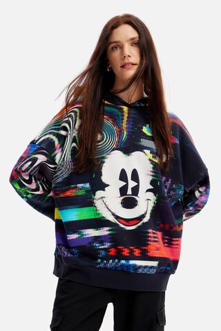 Desigual - Sudadera en negro: frente