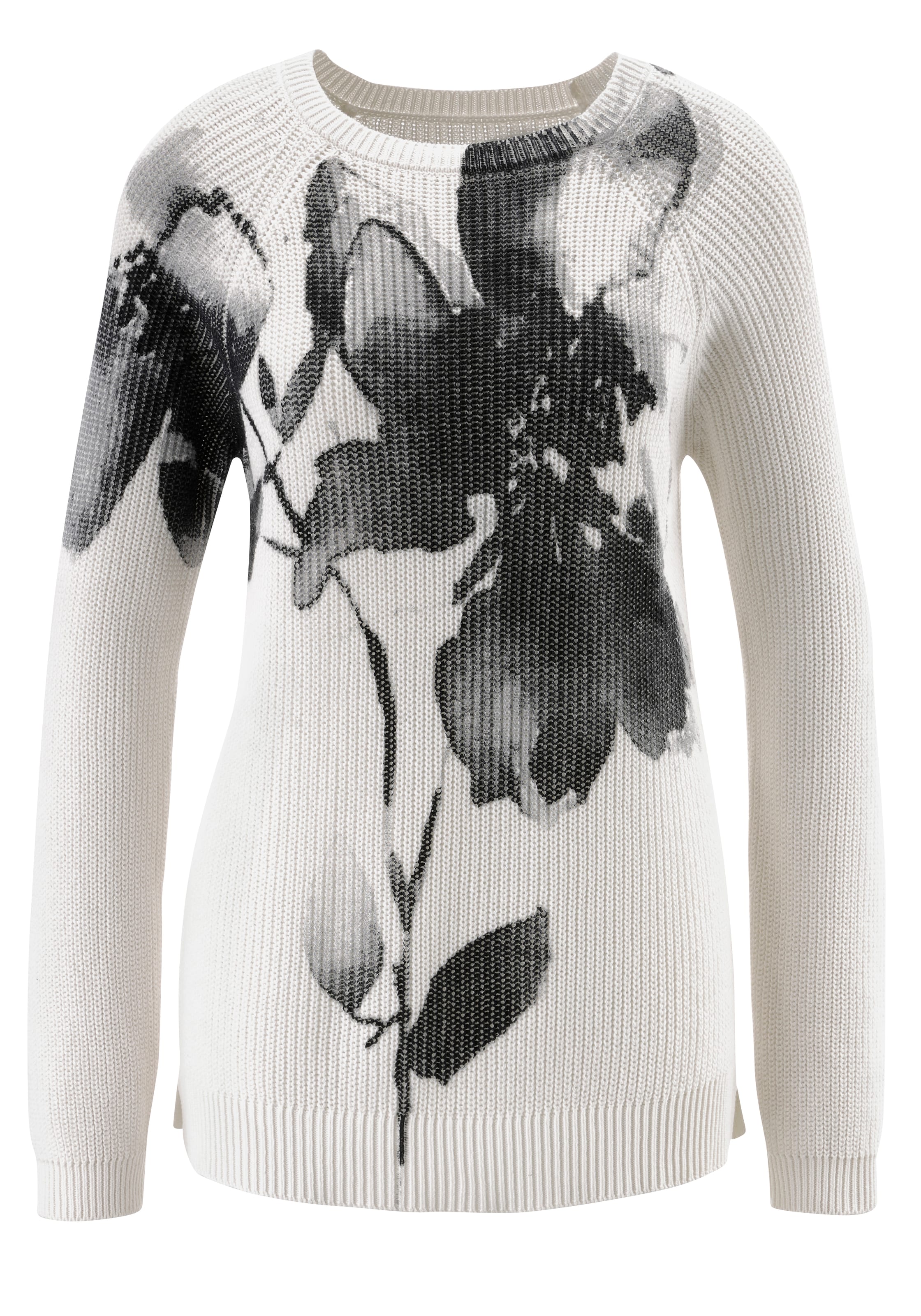 Aniston SELECTED Sweater in White: front