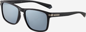 Polaroid Okulary przeciwsłoneczne w kolorze czarny: przód