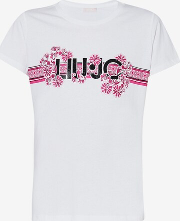 T-shirt Liu Jo en blanc : devant