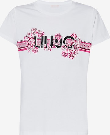 T-shirt Liu Jo en blanc : devant