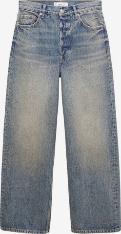 MANGO Wide leg Jeans 'Massy' in Blauw: voorkant