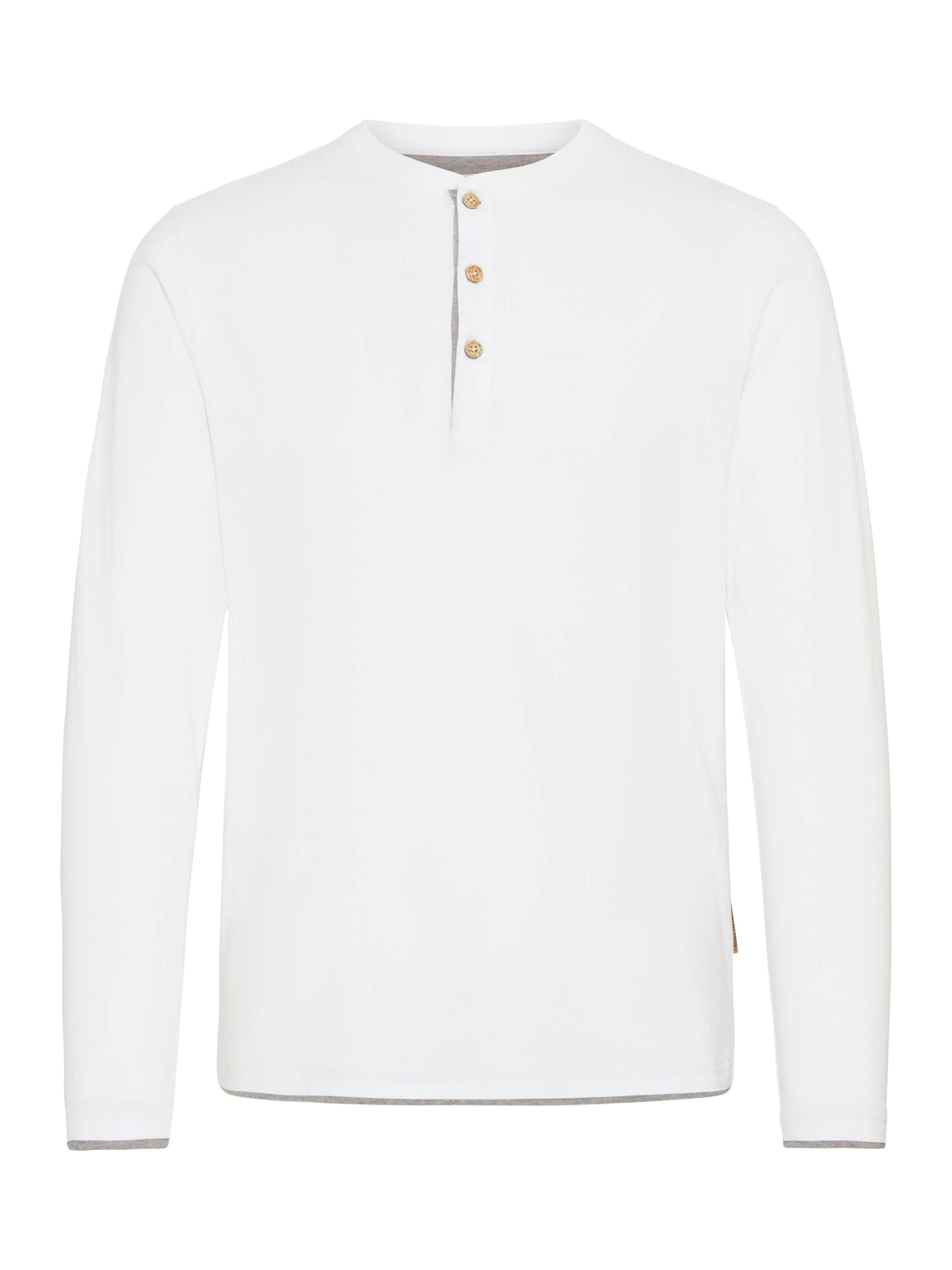 INDICODE JEANS Shirt 'Gifford' in White: front