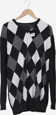 s.Oliver Pullover XXL in Schwarz: Vorderseite