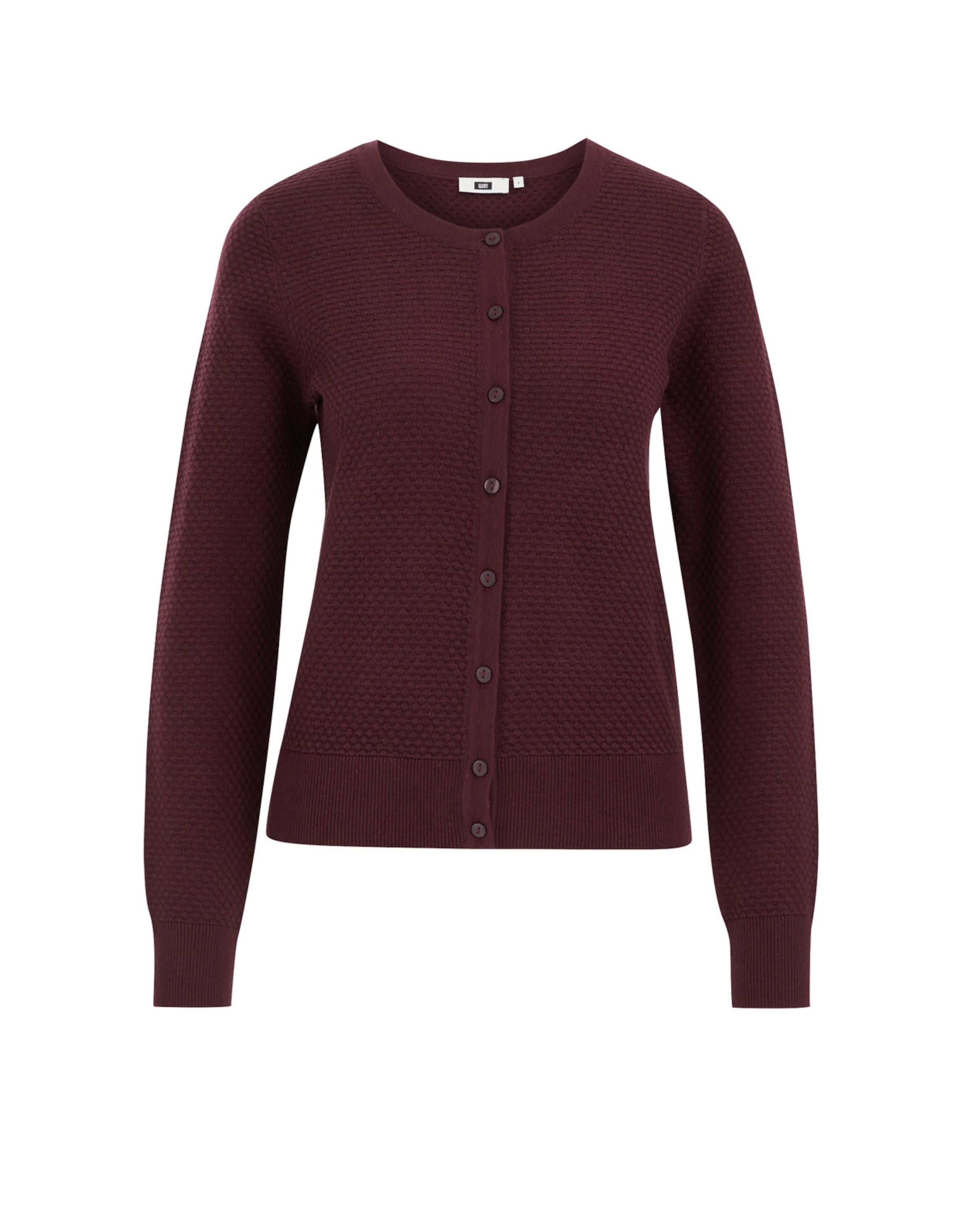 WE Fashion Kardigan – červená: přední strana