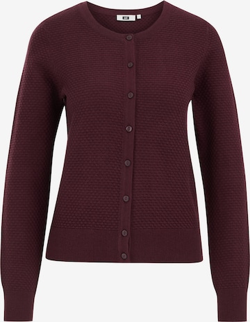 raudona WE Fashion Kardiganas: priekis