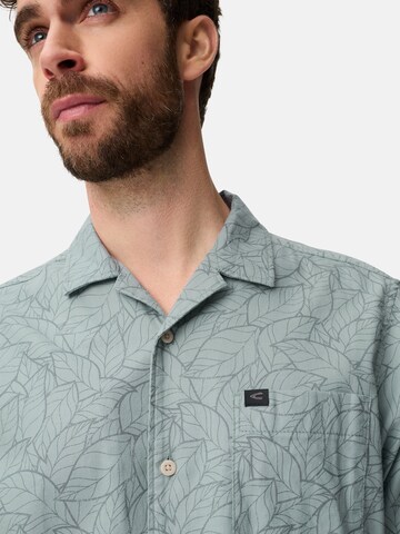 CAMEL ACTIVE Regular Fit Kurzarmhemd mit Brusttasche in Blau