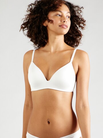 ESPRIT T-shirt Bra in White: front