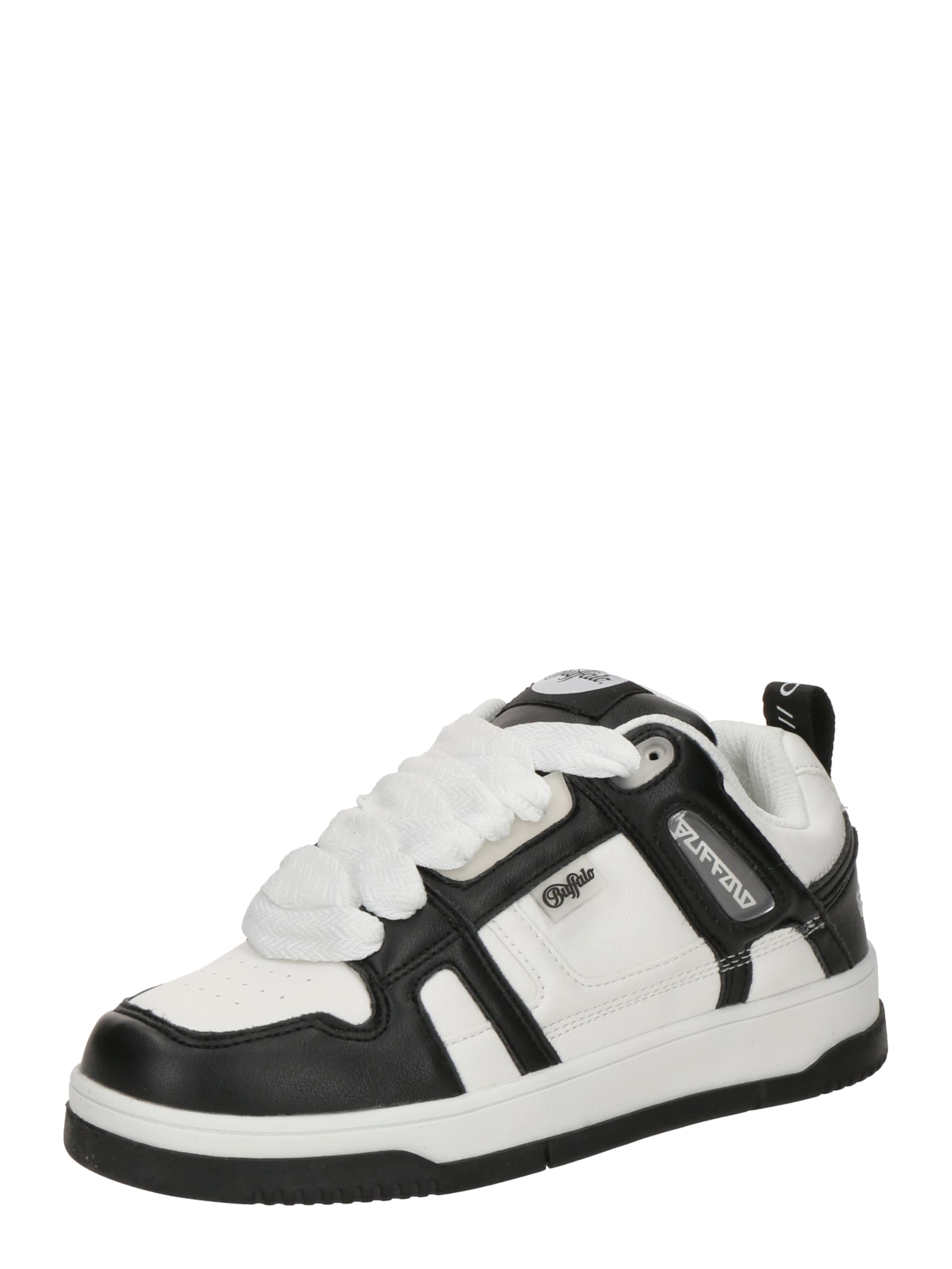 BUFFALO Низкие кроссовки 'AZALIA' в Черный: спереди