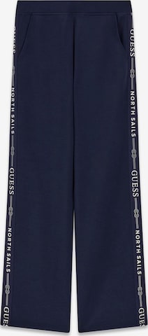 Loosefit Pantalon GUESS en bleu : devant