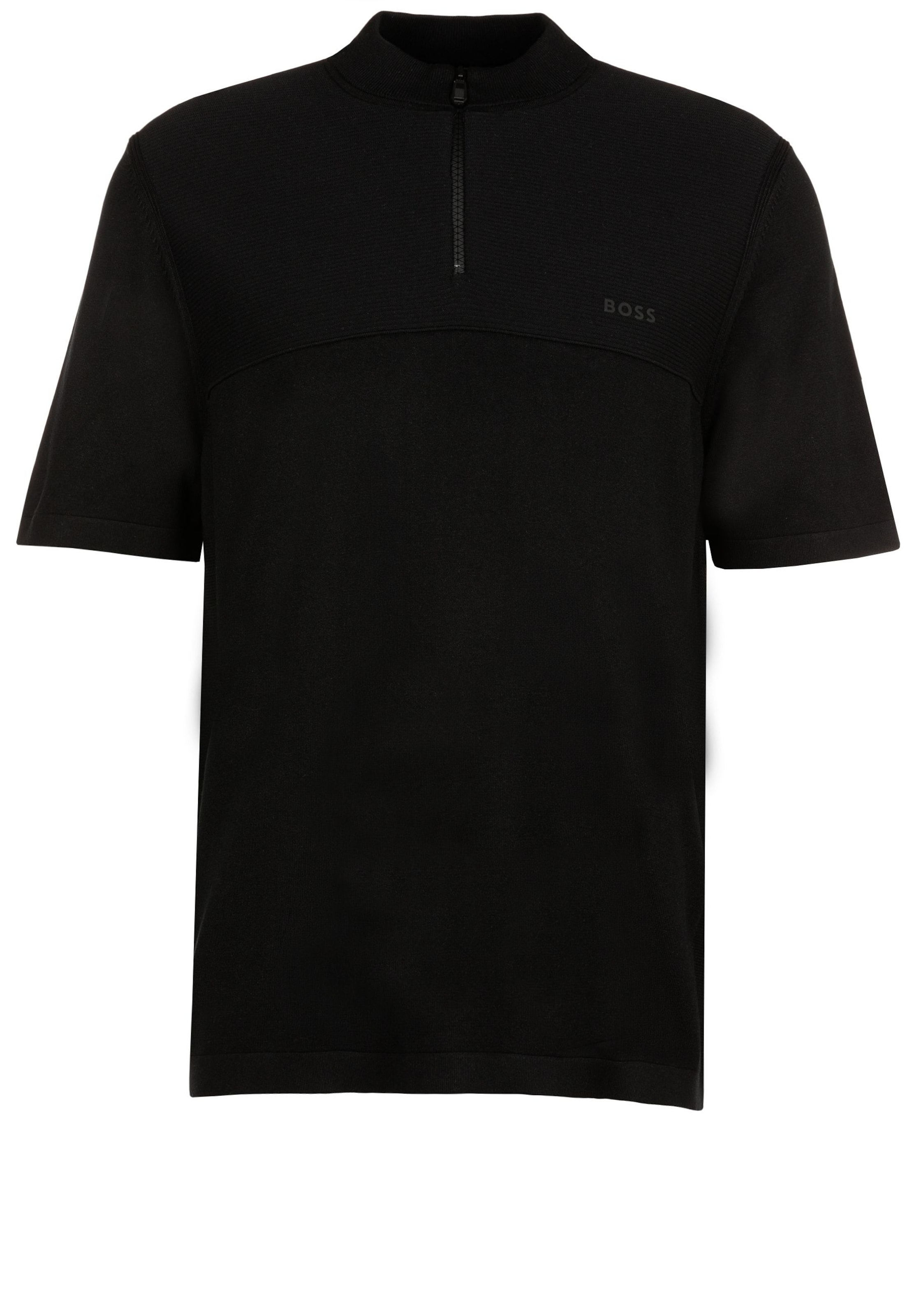 BOSS Shirt in Schwarz: Vorderseite