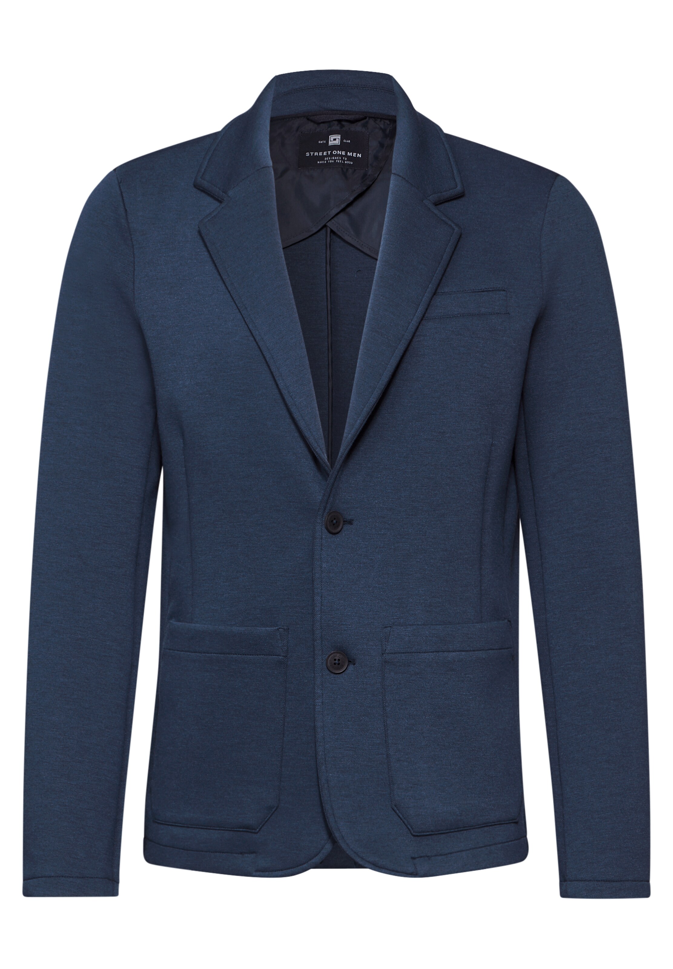 Street One MEN Regular Fit Sakko in Blau: Vorderseite
