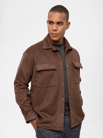 Coupe regular Chemise Antioch en marron