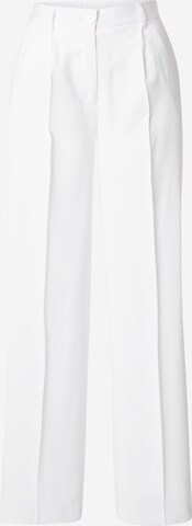 Pantaloni con pieghe di Tally Weijl in bianco: frontale