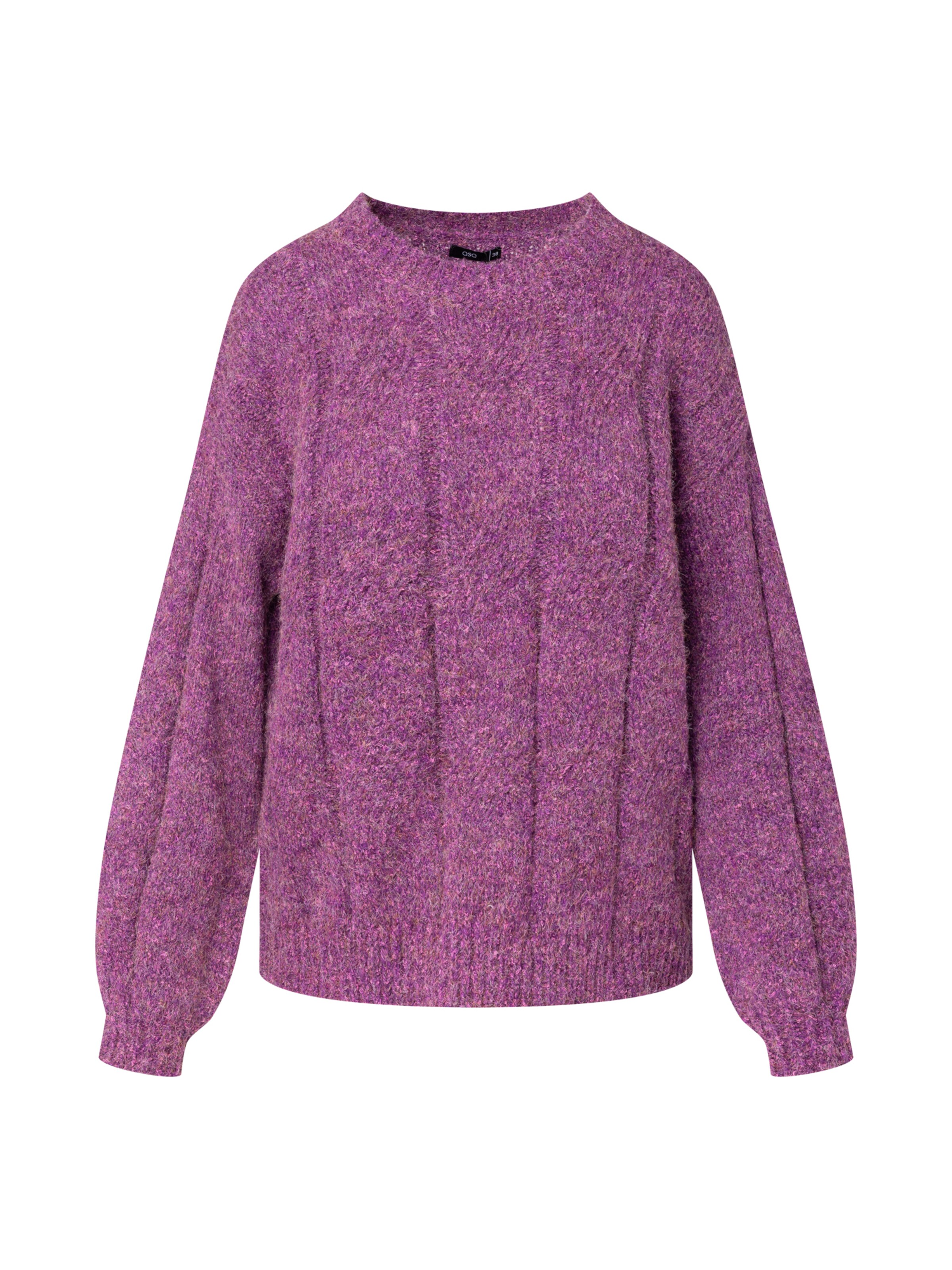 Pull-over Quiosque en violet : devant