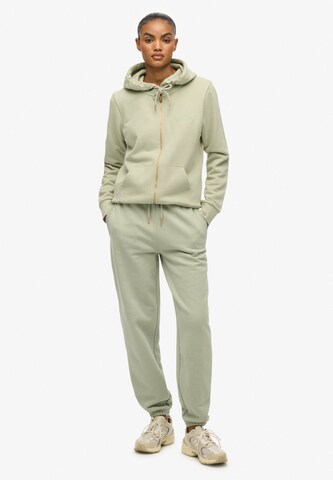 Effilé Pantalon 'Essential' Superdry en vert