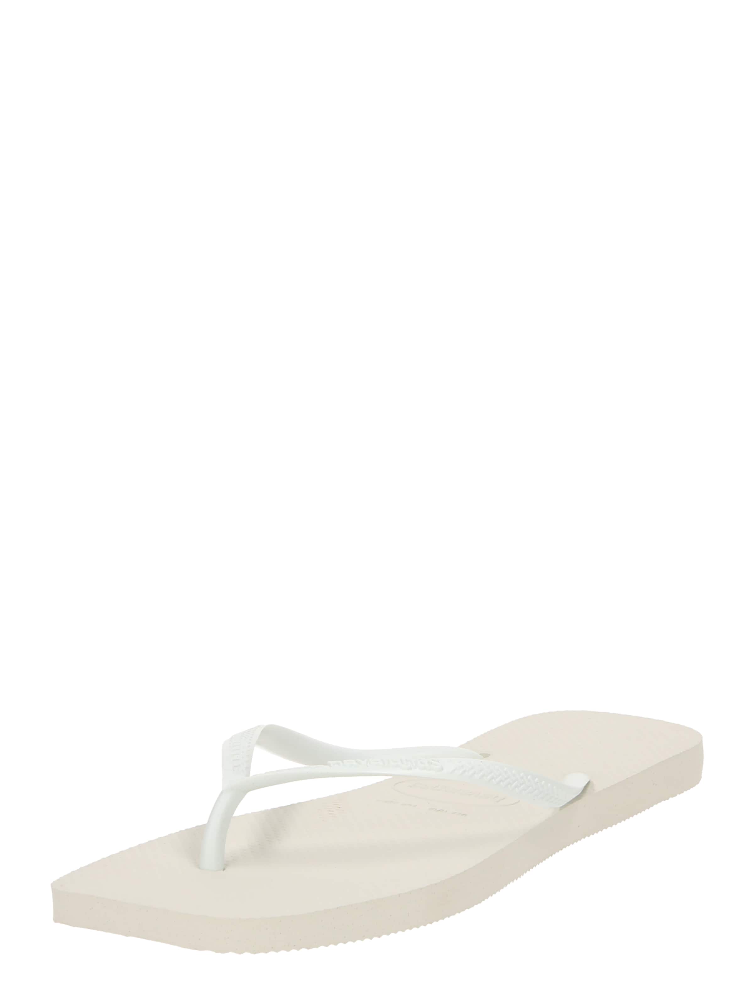 Séparateur d'orteils HAVAIANAS en blanc : devant