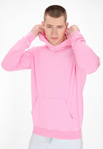 MO Sweatshirt in Roze: voorkant
