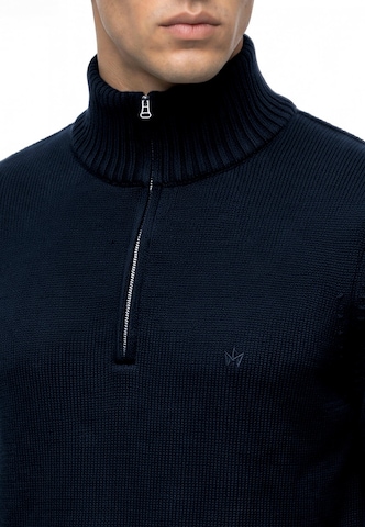 Pullover 'Caelson' di Kronstadt in blu