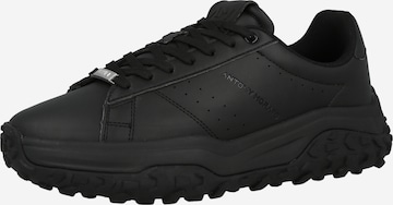 ANTONY MORATO - Sapatilhas baixas em preto: frente