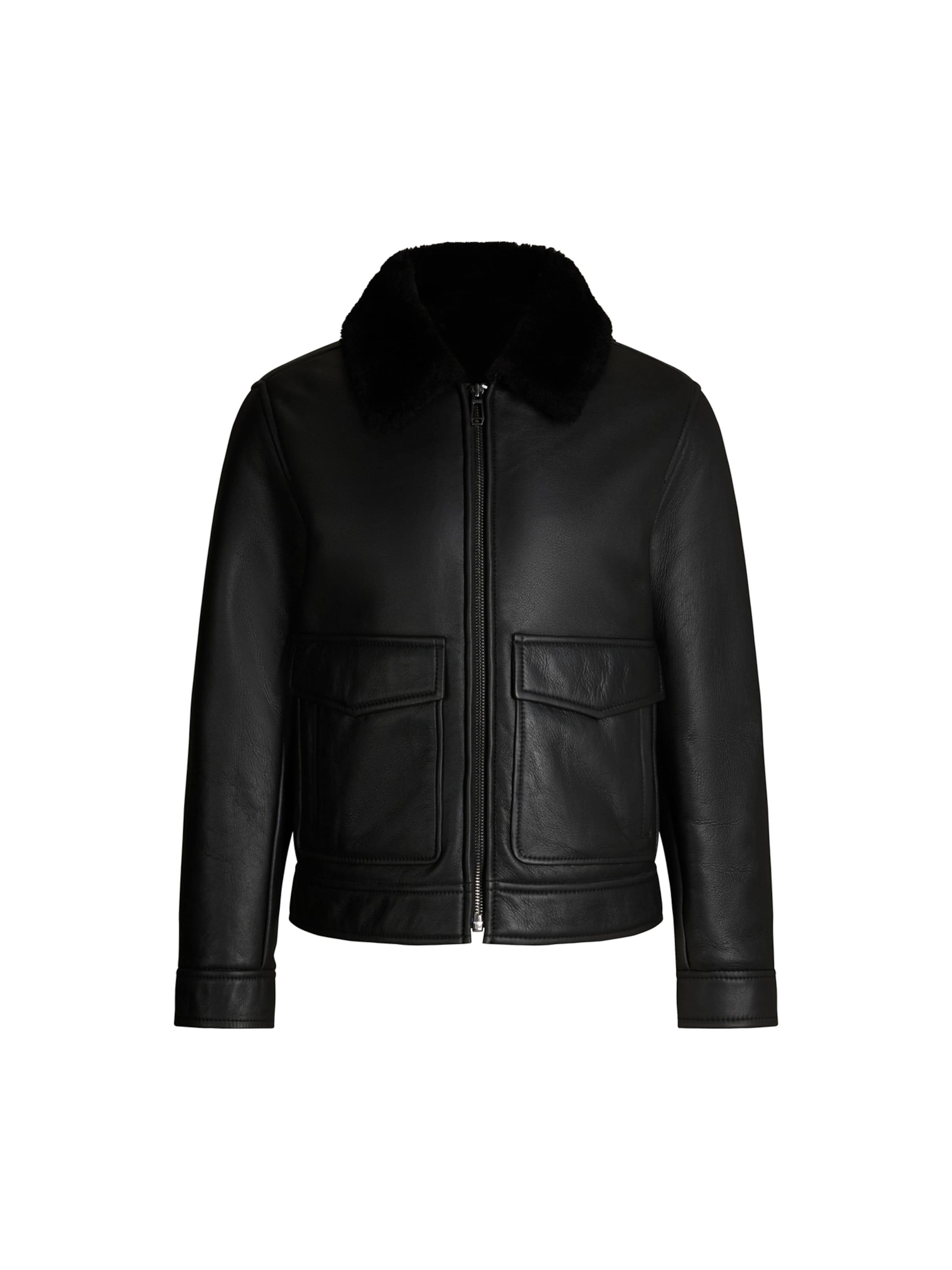 JOOP! Between-season jacket 'Boron' in Black: front