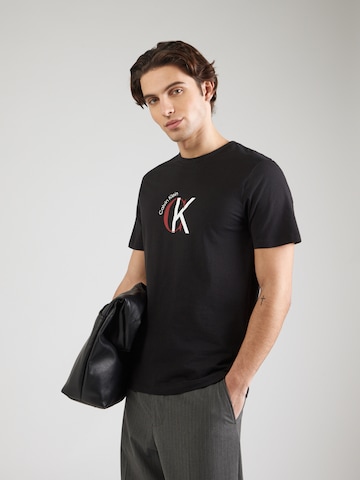 Calvin Klein Jeans Shirt in Black: front