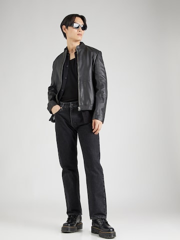 Regular Jean '555' LEVI'S ® en noir : devant