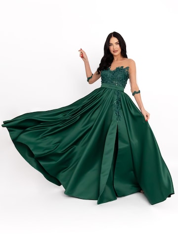 acob a porter - Vestido de noche en verde