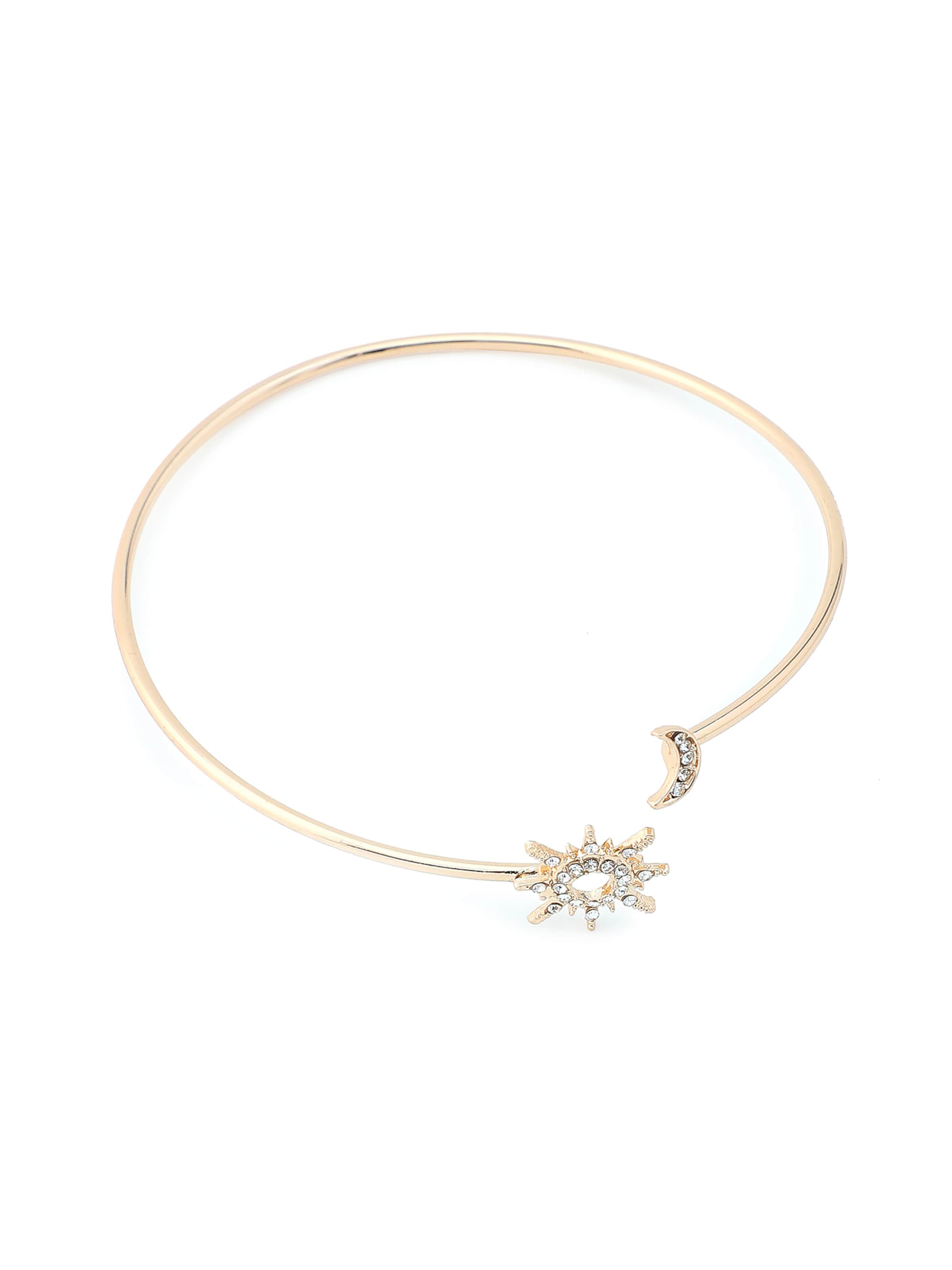 zelts SOHI Rokassprādze 'Lyra': no priekšpuses