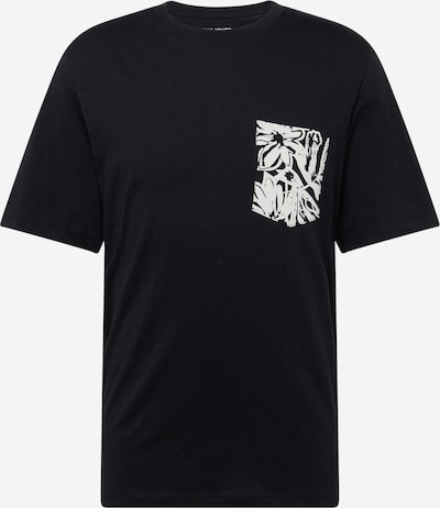 JACK & JONES T-Shirt 'LAFAYETTE' en noir / blanc, Vue avec produit