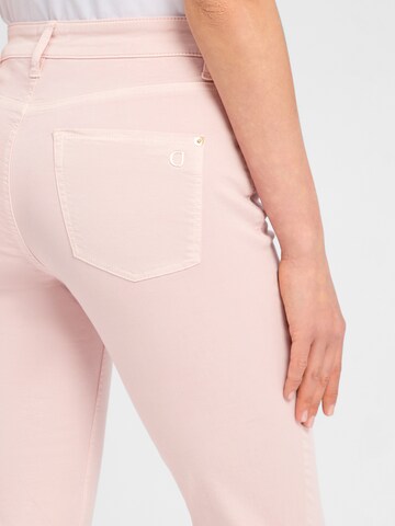 Cambio Slim fit Trousers 'Piper' in Pink