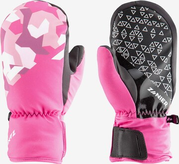 Zanier Athletic Gloves 'Sillian' in Pink: front