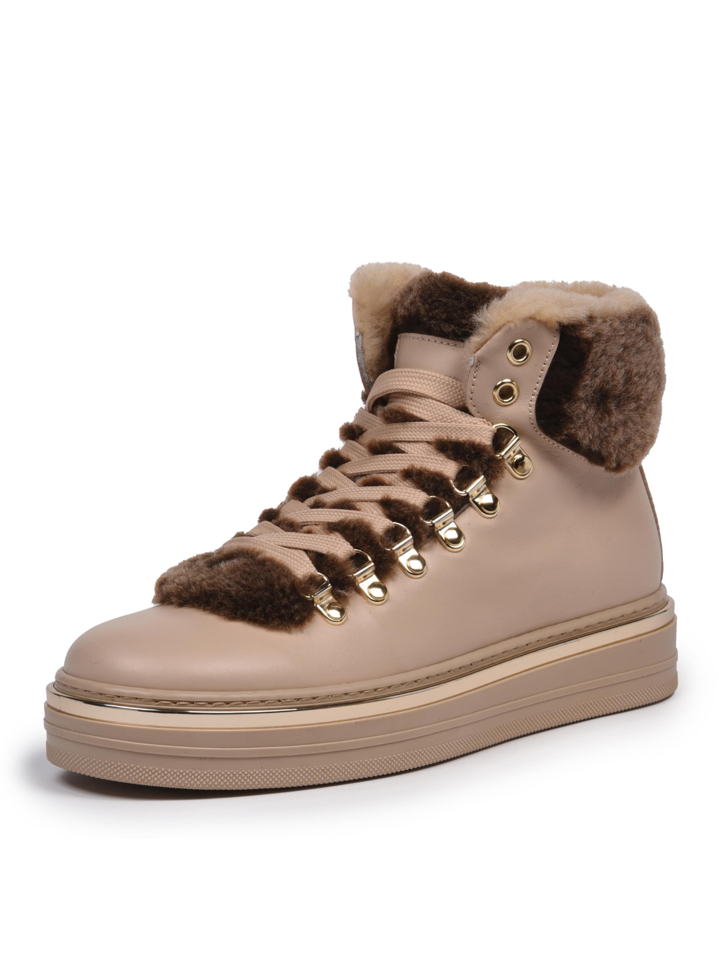 BALDININI Veterlaarsjes in Beige: voorkant