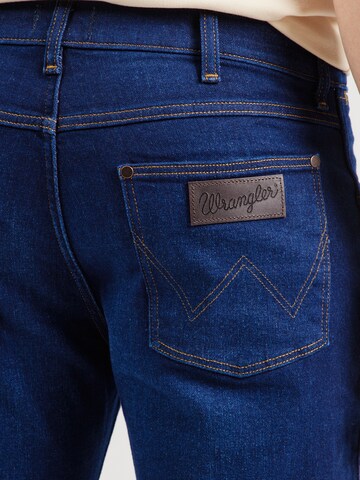 Coupe slim Jean 'LARSTON' WRANGLER en bleu