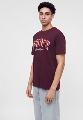 GANT T-shirt i röd